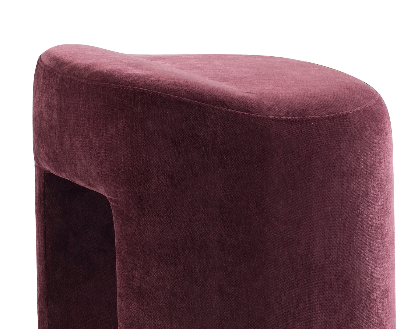 Journey Ottoman Burgundy