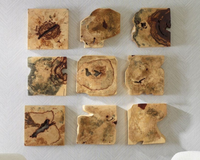 Bahati Wood Wall Decor, Natural, S/9