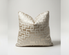 Gold Geometric Pillow