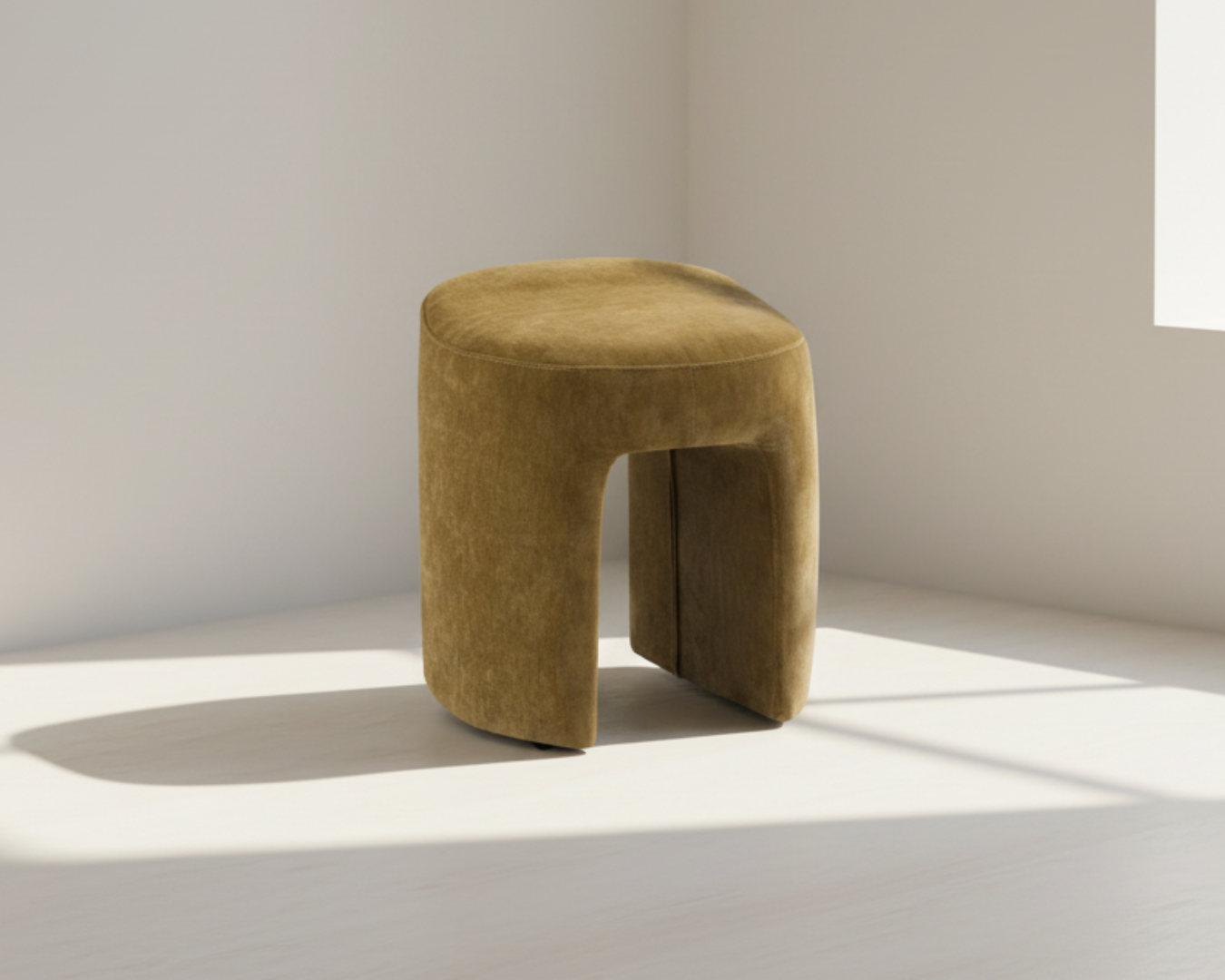 Journey Olive Ottoman