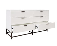 Modern White Dresser