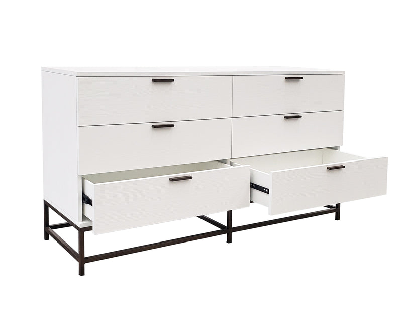 Modern White Dresser