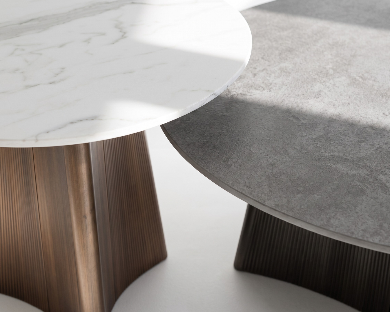 Ceramic Top Dark & light Coffee Table