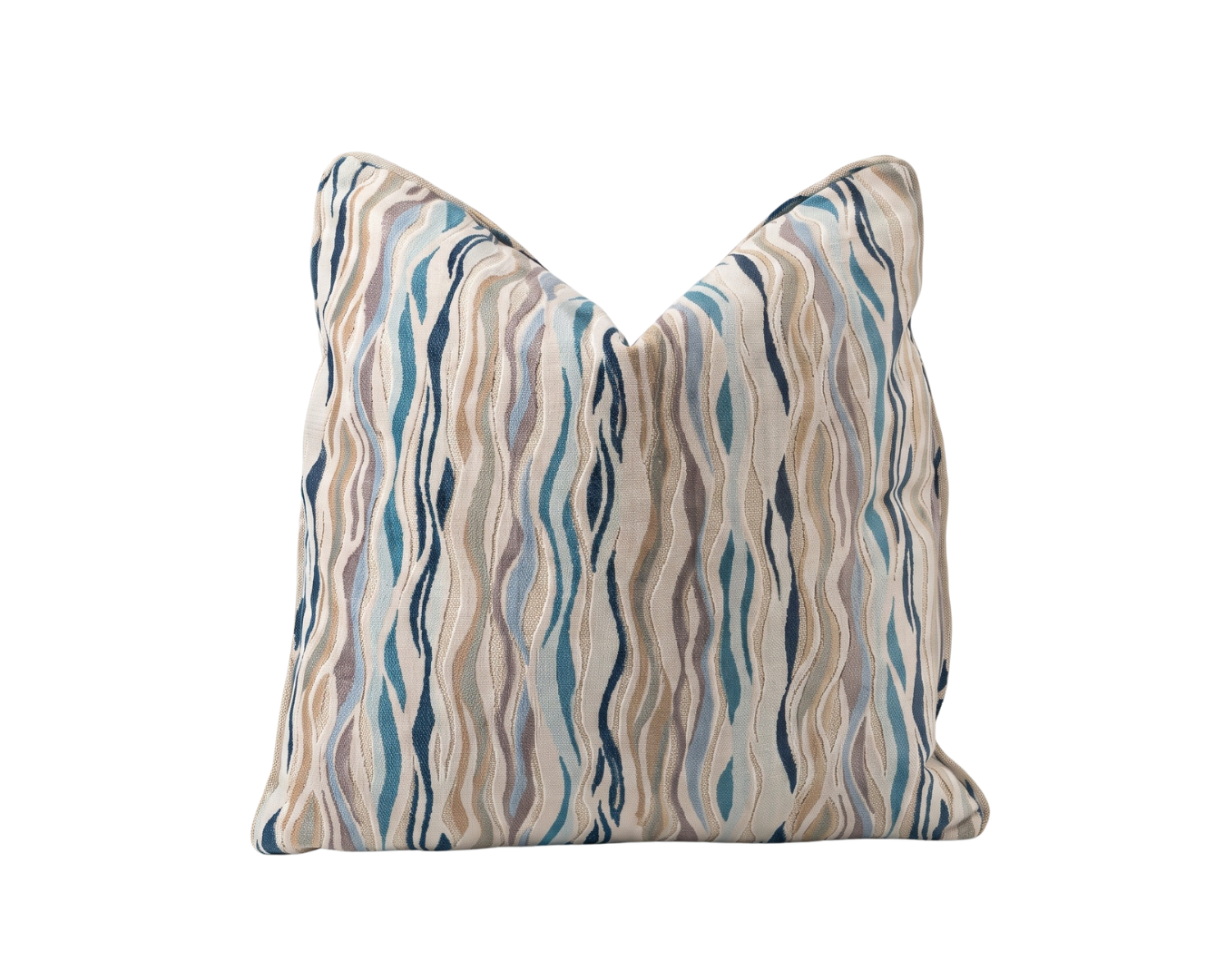 Blue Waves Pillow