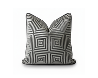 Tiffany Teal Geometric Throw Pillow
