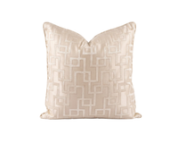 Gold Geometric Pillow