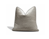 Neutral Luxe Textured Velvet Pillow