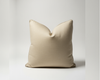 Essential Natural Linen-Look Throw Pillow
