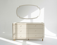 Ivory Dresser & Mirror