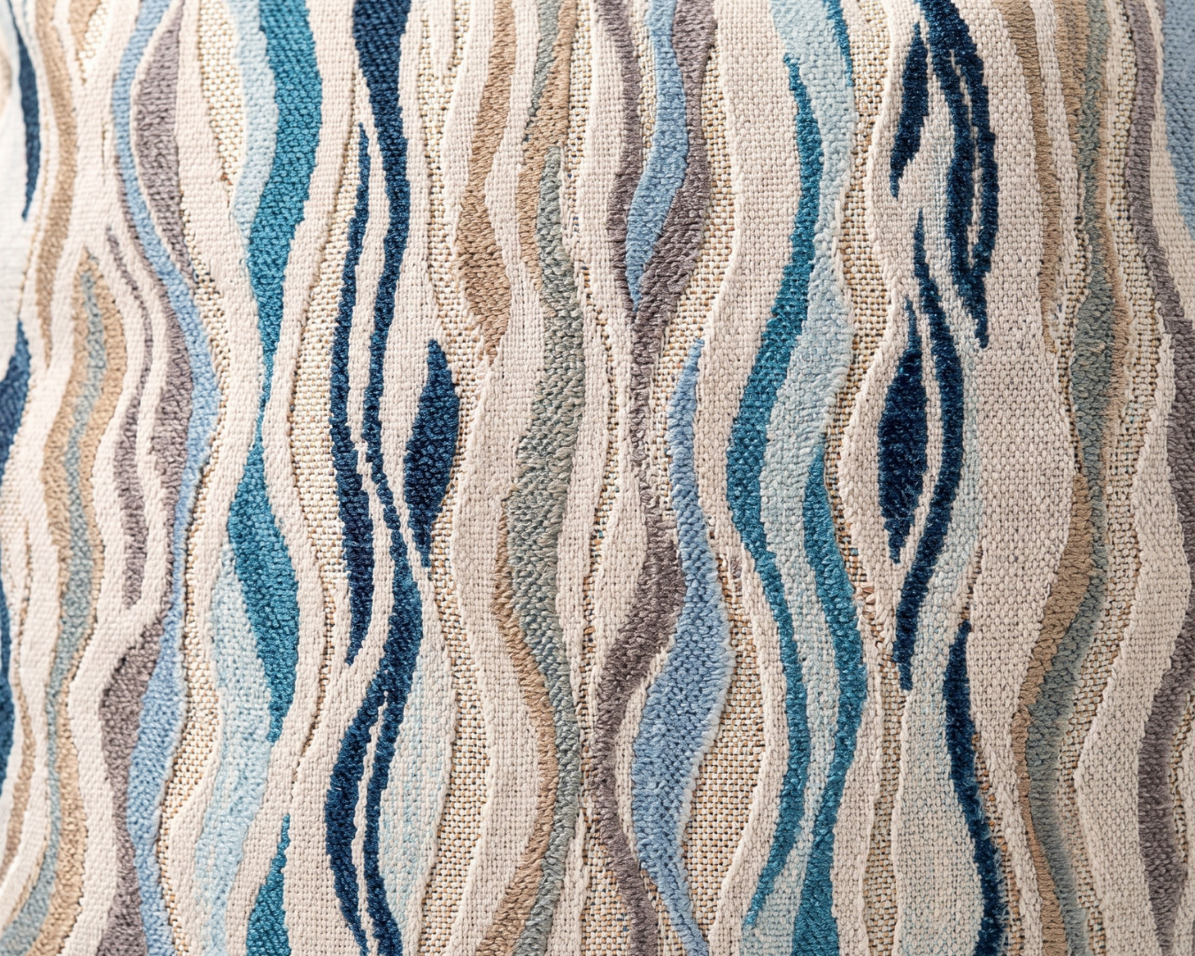 Blue Waves Pillow