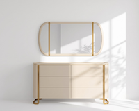 Blanc Dresser & Mirror