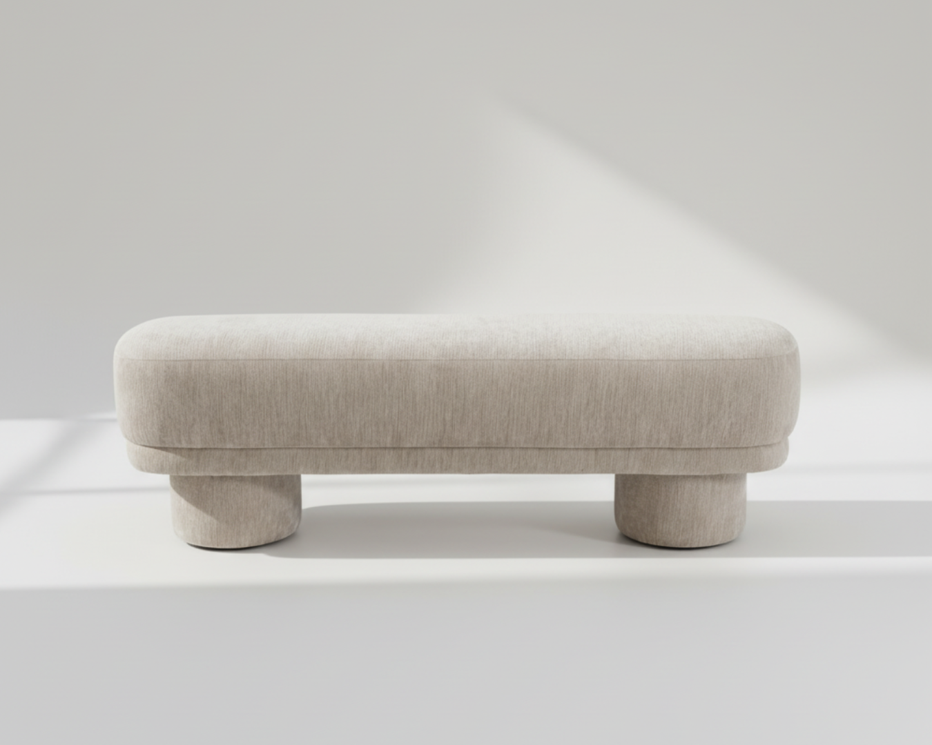 Carson Beige Bench