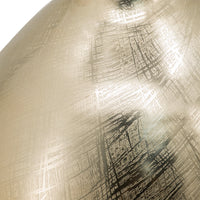 Aluminum Gold Vase Large