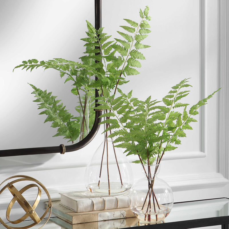 Country Ferns Vase ( Set of Two )