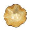 Teak Bowl With Gold Foil