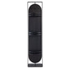 Metal Stand Mirror Black
