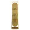 Metal Stand Mirror Gold
