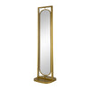 Metal Stand Mirror Gold