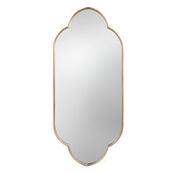 Greek Oval Metal Wall Mirror