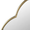 Greek Oval Metal Wall Mirror