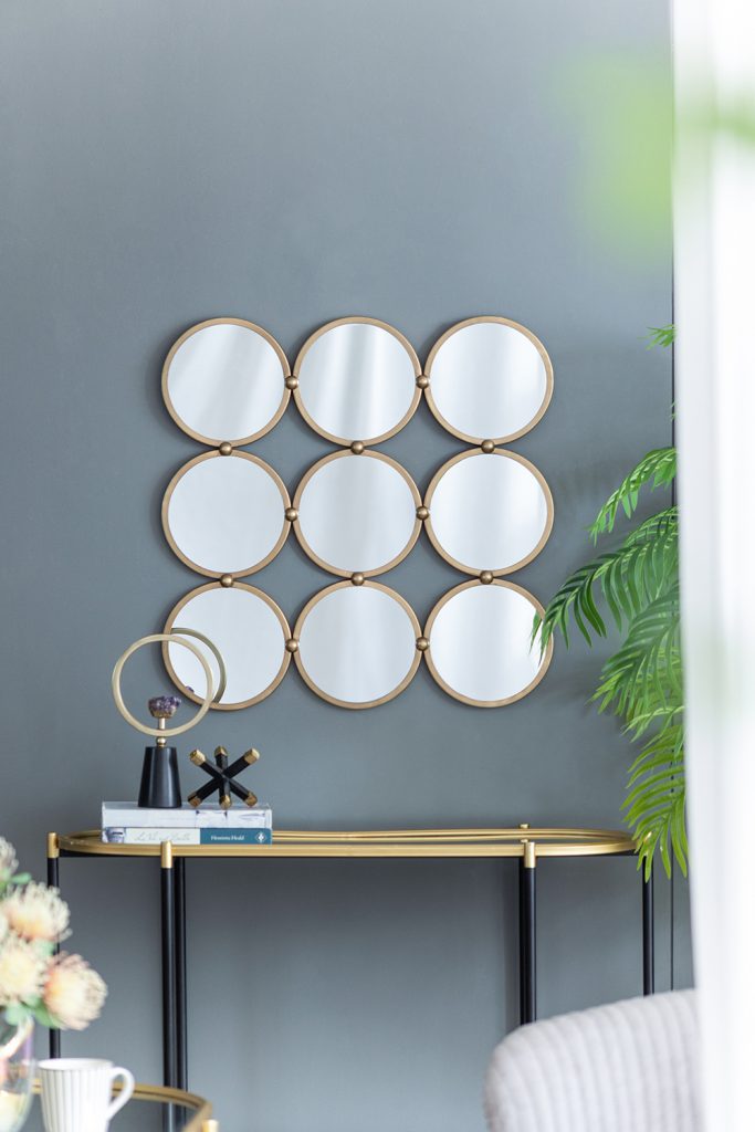 Ring Metal Wall Mirror