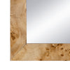 Burl Wood Floor Mirror