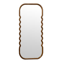 Wood Floor Mirror