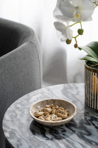 Cream Marble Bowl