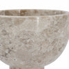 Cream Marble Bowl With Leg