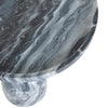 Marble Side Table Black