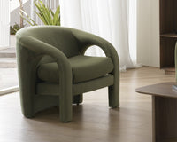 Amara Green Arm Chair