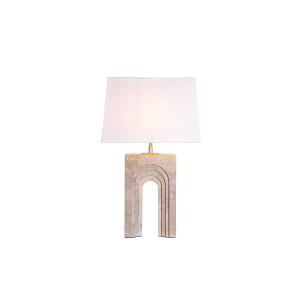 Arched  Door Stone Table Lamp