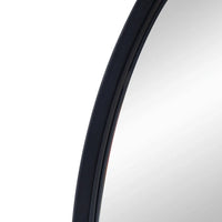 Black Arch Wall Mirror