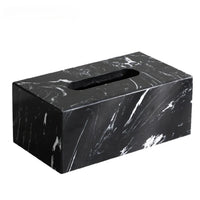 Black Marbel Tissue Box