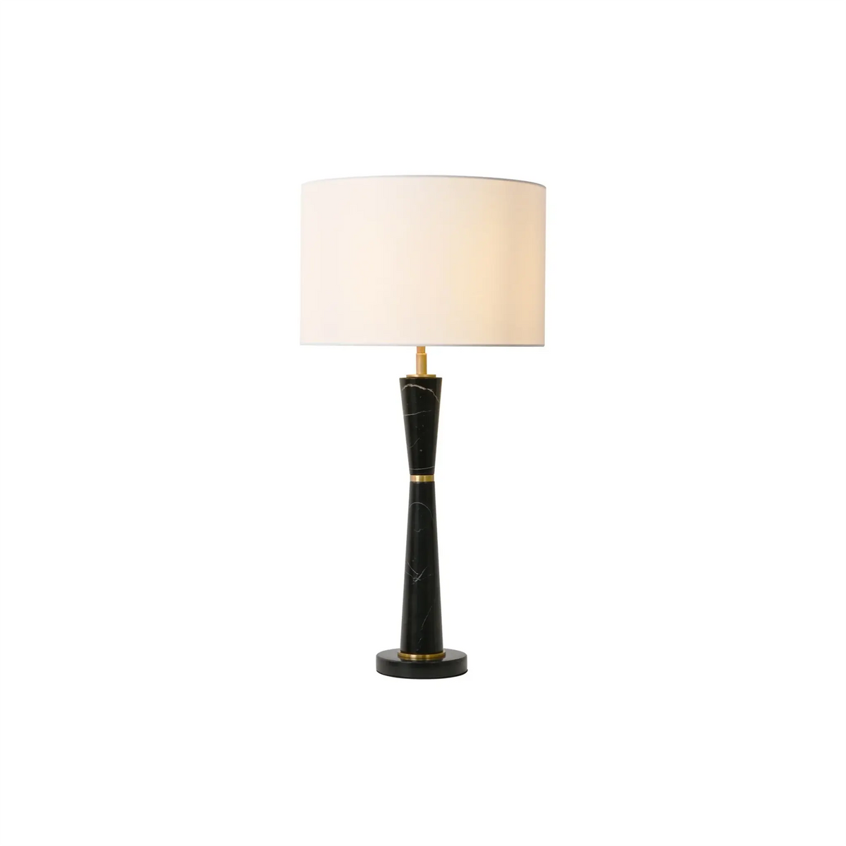 Black Marble Table Lamp