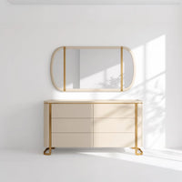 Blanc Dresser & Mirror