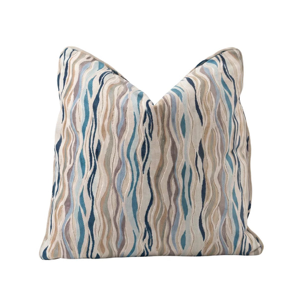 Blue Waves Pillow