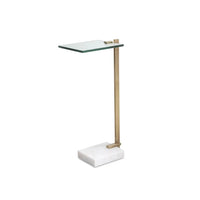 Butler Accent Table, White