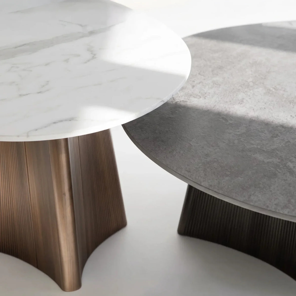 Ceramic Top Dark & light Coffee Table
