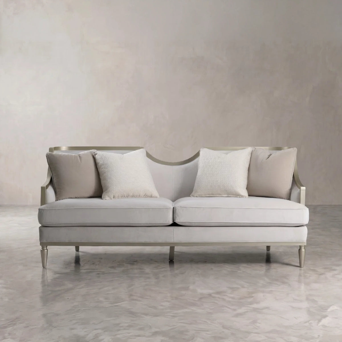 Chantelle Frame Sofa - Cream