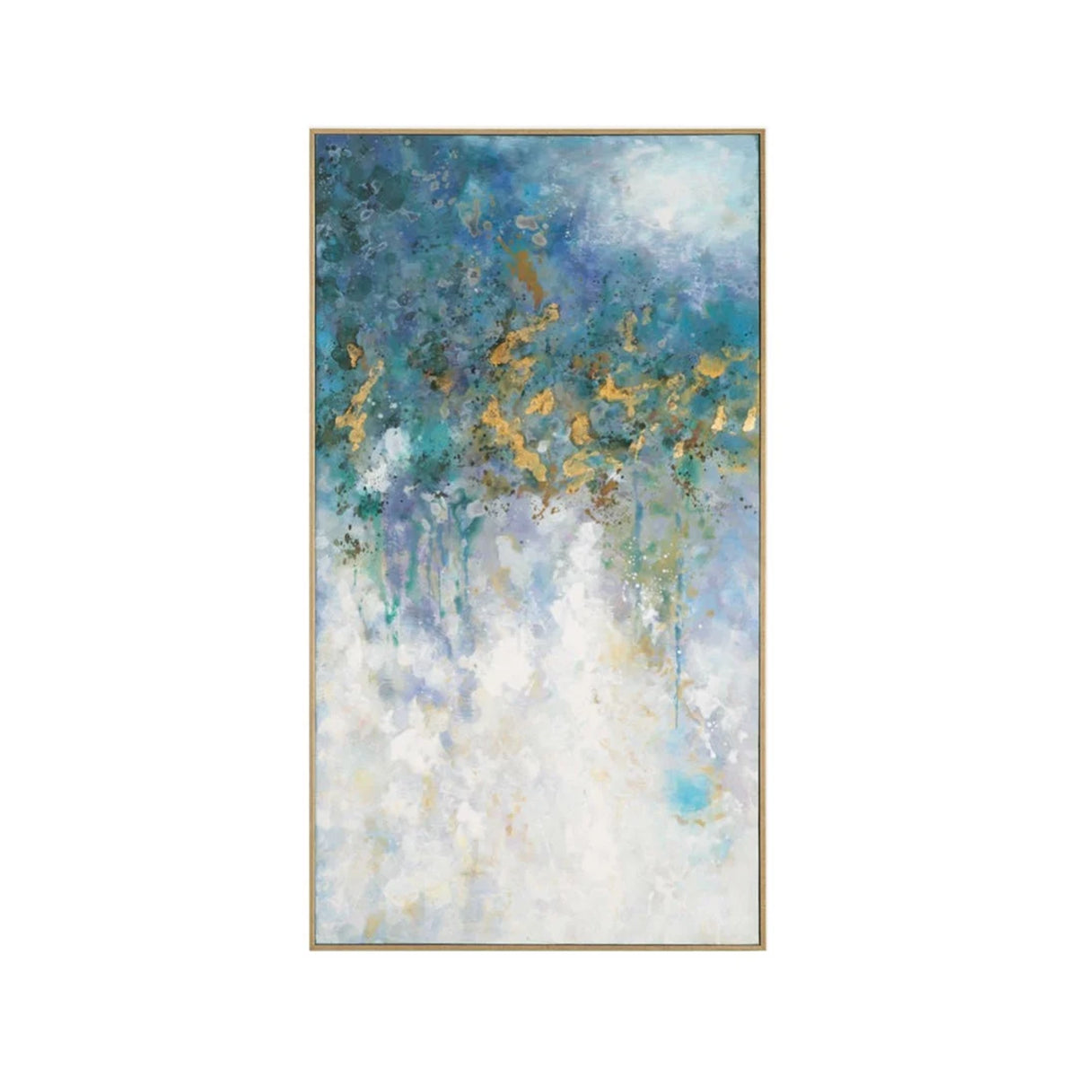 Floating Hand Painted Canvas