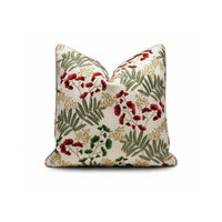 Garden Linen Throw Pillow
