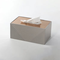 Geomatic Beige Tissue Box