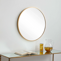 Gold Brushed Mirror