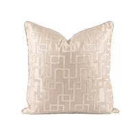 Gold Geometric Pillow