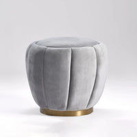 Gray Ottoman