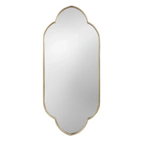 Greek Oval Metal Wall Mirror