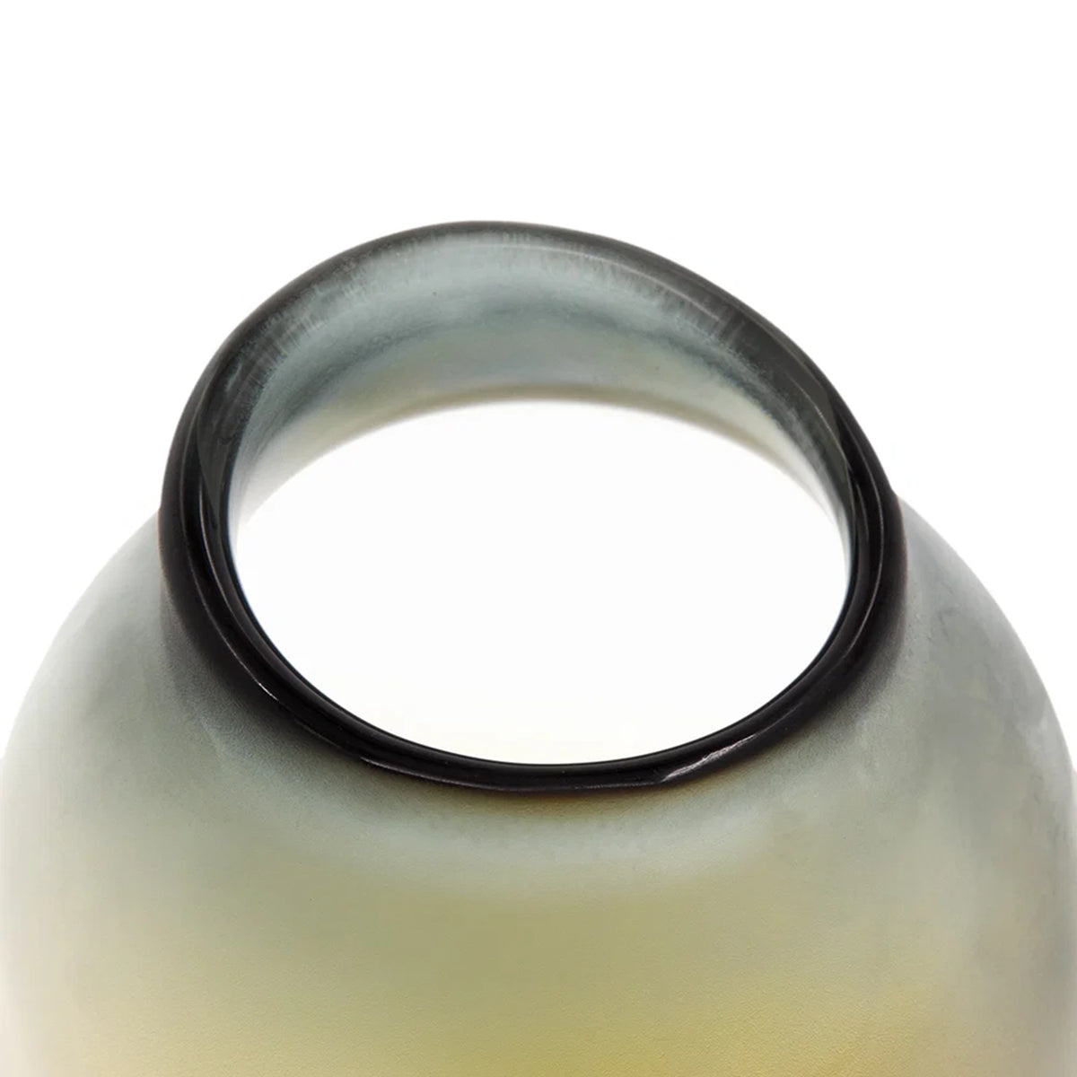 Hand Made Glass Vase Short