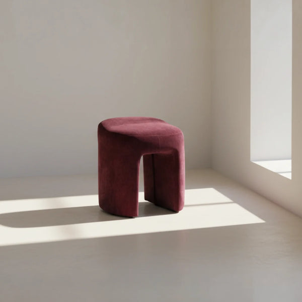 Journey Ottoman Burgundy