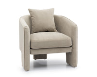 Kylie Arm Chair - Natural Beige